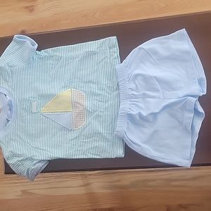 Trotter St. Kids short set
